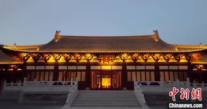 南宋德壽宮遺址博物館夜景 浙江三建 供圖